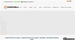 Desktop Screenshot of eurocasellari.it