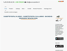 Tablet Screenshot of eurocasellari.it